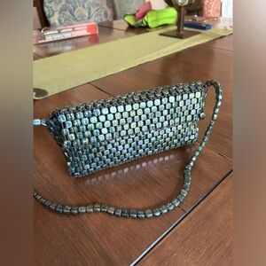 Green Beaded Handbag